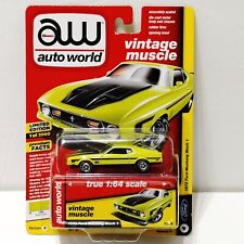 Autoworld Vintage Muscle 1972 Ford Mustang Mach 1 164 Diecast Model Car