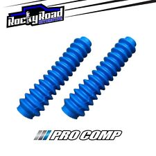 Pro Comp Blue Universal Shock Absorber Dust Boot Boots 2 X 11 Pair