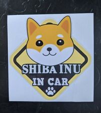 Shiba Inu Shibarmy Hodl Shib Decal Windsheild Windscreen In Car Large Sticker