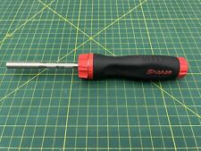 Snap-on Tools Sgdmrc4a Red And Black Soft Handle Ratcheting Screwdriver - Usa