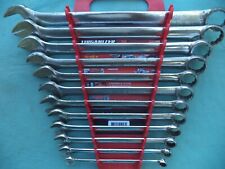Snap On Standard 12 Point Combination Wrench Set Oex711 516-1 12 Pc Wrack