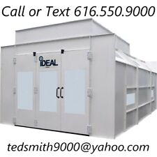 New Ideal Semi Down Draft Pressurized Paint Booth 230460v 26.4 X 14.4 X 9.7