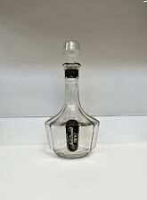 Vintage Jack Daniels Old No7 Whiskey Empty Glass Decanter Bottle Wstopper 1.75l