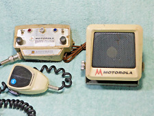Vintage Motorola Classic Car Restoration Police Fire Radio Speaker Mic Adam12