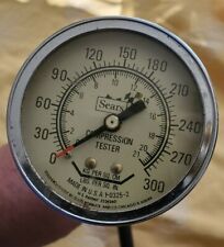 Vintage Sears Compression Tester 0-300 Psi Model 1-0325-2