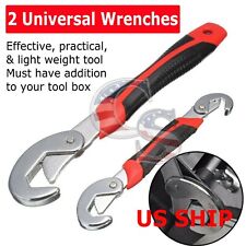 2pcs Snapn Grip 9-32mm Adjustable Wrench Spanner Universal Quick Multi-function