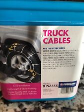 Peerless Light Trucksuv Cable Tire Snow Chains Stock 0196555 - Never Used
