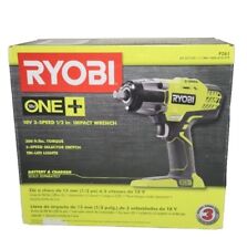 Ryobi P261 18v One 12 In Cordless 3-speed Impact Wrench Tool Only New
