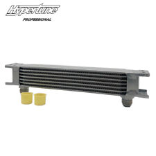 Silver 10an Aluminum 7 Rows Engine Transmission Oil Cooler An10 Universal
