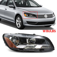 Headlight For 2012-2015 Volkswagen Passat Passenger Right Side Halogen Wbulb