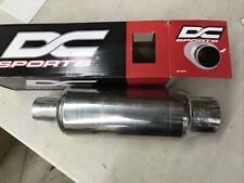 Dc Sports Ex-5016 Performance Bolt-on Resonated Exhaust Muffler 2.25 Inlet