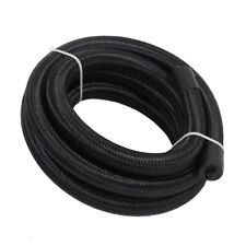 10an An10 E85 Hose Braided Fuel Injection Line 10ft Nylon Stainless Steel Black