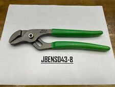 Snap-on Tools New Green 9 Adjustable Joint Interlocking Channel Pliers 91acpg