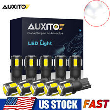 10x Auxito T10 Led License Plate Light Car Interior Bulbs White 168 2825 194 W5w