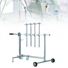 Automotive Spray Painting Rack Stand Auto Body Shop Paint Booth Hood Parts Metal