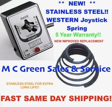 New Western Joystick Controller Stainless Steel Repair Spring Snow Plow Unimount