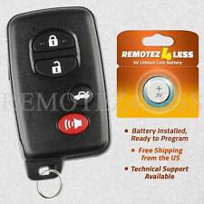 For 2007 2008 2009 2010 2011 Toyota Camry Replacement Smart Remote Key 3370 4b