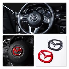 Mazda Steering Wheel Emblem Logo Badge For 236cx3cx5 Cx9 4 Colors Avail