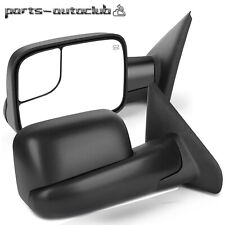 Power Heated Towing Mirrors Pair Set For 2002-09 Dodge Ram 1500 2500 3500 Lhrh