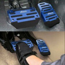 Blue Non-slip Automatic Gas Brake Foot Pedal Pad Cover Car Accessories Parts
