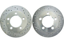 Front Pair Stoptech Disc Brake Rotor For 1976-1993 Ford F-150 44183