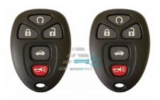 2x Replacement Keyless Entry Remote Car Key Fob Case For Gm Pontiac Chevrolet