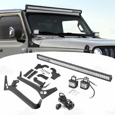 288w 50 Led Light Bar4 60wmounting Brackets For Jeep Gladiator Jt 2020-2024