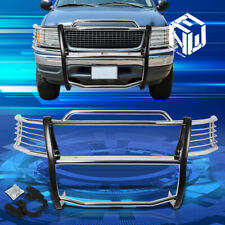 For 99-04 Expedition F150 250 2wd Ss Bumper Grill Protector Grille Brush Guard