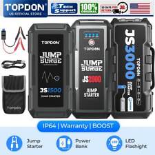 Topdon Js Series Car Jump Starter Booster Jumper Box Power Bank Battery Charger
