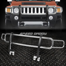For 06-10 Hummer H3h3t Oe Style Chrome Stainless Steel Front Brush Grille Guard
