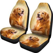 2pc Car Front Seat Covers Animal Print Universal Seat Cushion For Four Seasons