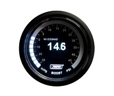 Prosport Wideband Air Fuel Ratio And Boost Gauge 52mm 2 116 White Oled