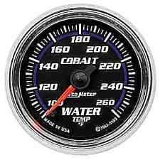 Auto Meter 6155 Cobalt Water Temperature Gauge