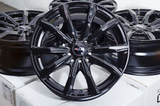 16 Black Wheels Rims 5 Lugs Subaru Impreza Honda Civic Accord Lancer Corolla