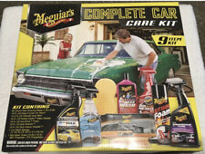 Meguiars Complete Detailing Car Care Premium Detailing Kit 9 Piece Gift Set
