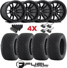 20 Fuel Rebel 6 D679 Wheels Rims 35 12.50 20 Tires Mud Mt Package Set