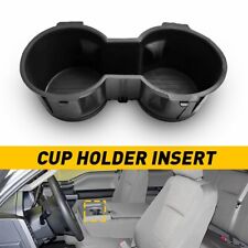 1 Center Console Cup Holder For 2015 2016 2017 Ford F-150 F150 Black Replacement