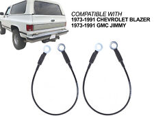 For 1973 - 1991 Blazer Jimmy Tailgate Support Cable Pair Passenger And Driver