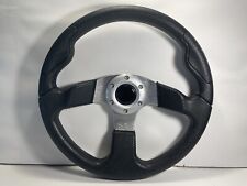 Golf Cat Steering Wheel Black Default W Aluminium Spokes 13 Inch Pf11663