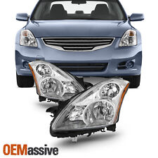 For 2010-2012 Altima Sedan Headlights Lights Lamps Left Right Pair 10 11 12