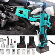 42v Volt 38 Cordless Electric Ratchet Wrench Kit W Batterycharger High Speed