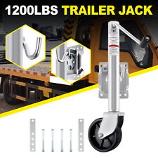 Marine Utility Trailers Single Wheel Jack Swivel 1200lbs Trailer Jack