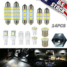 14pcs T10 36mm Led Interior Car Accessories Kit Map Dome License Plate Lights