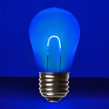 S14 Led Shatterproof Edison Filament Patio Light Bulbs E26 5 Pack 8 Colors