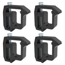 4 Truck Rack Shell Clamps Powder Coated Mounting Clamps For Truck Caps