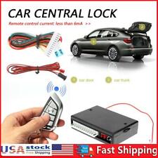 Universal Car Remote Central Kit Door Lock Vehicle Keyless Entry System Dc 12v