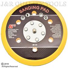 6 Hook Loop Sanding Pad Air Vacuum Sander Grinder Tools For Grinding Sanding