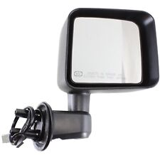 Power Mirror For 2011-2013 Jeep Wrangler Jk Right Heated Textured Black