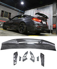 Universal Sedan Carbon Fiber Mad Rear Gt Trunk Spoiler Wing Adjustable Deck