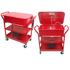 20 Gallon Mobile Parts Washer Cart